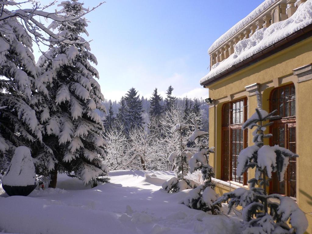 Hotel Villa Romantica 스클라르스카포렘바 외부 사진